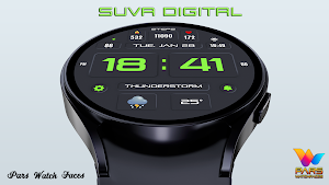 Suva Digital Watch Face Screenshot 3