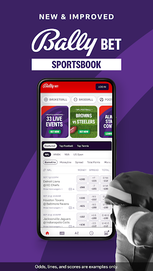 Bally Bet Sportsbook Screenshot 1