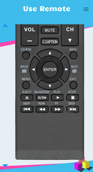 Remote Control Toshiba Screenshot 3