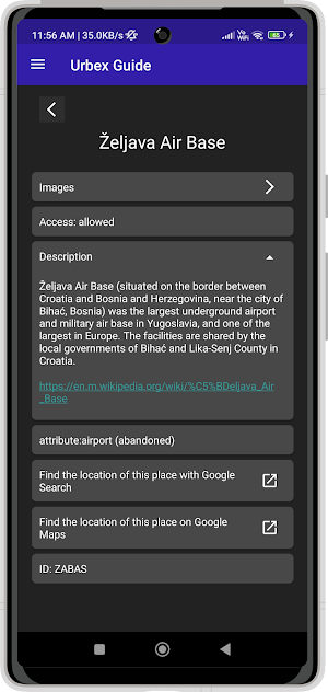 Urbex Guide Screenshot 3