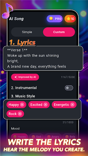 3B Music AI - Song Generator Screenshot 1