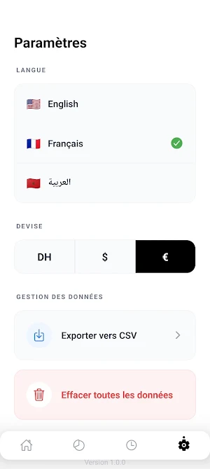Floussi Simple Finance Tracker screenshot 2