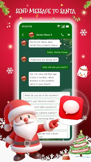 Santa Prank Call - Fake Chat Screenshot 1