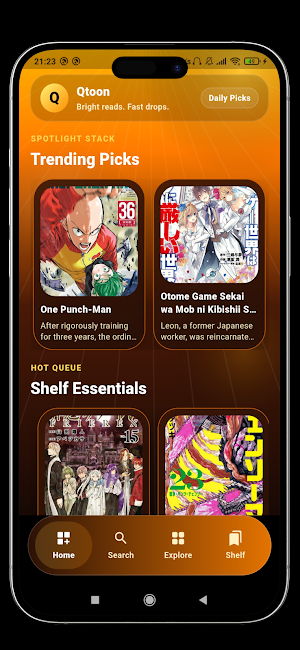Qtoon : Manga & Comics Screenshot 2