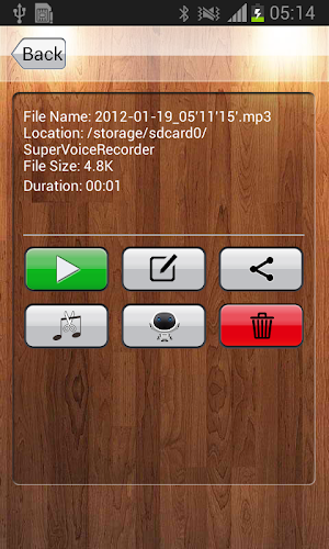 Voice Recorder Screenshot 2