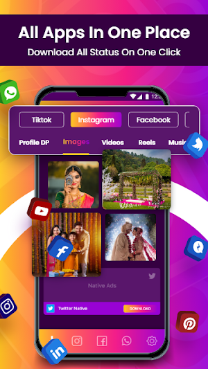 AIO Downloader & Story Saver Screenshot 1