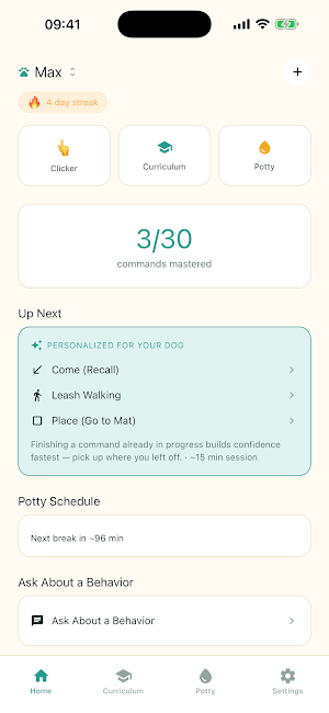 Dog Training - Puppy & Potty Screenshot 0