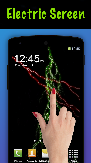 Touch Electric Screen Prank HD Screenshot 0