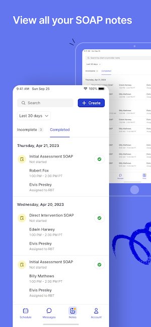 Tilly Provider Screenshot 1