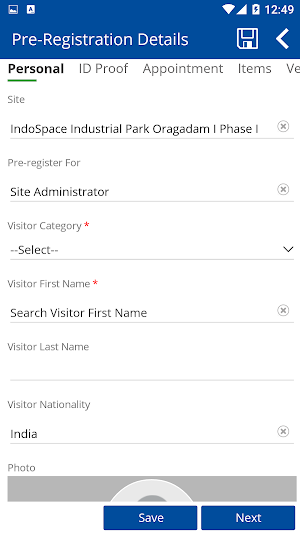 IndoSpace-eFACiLiTY® Facility Management App Screenshot 3