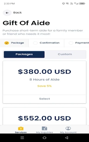 AideChoice Screenshot 2