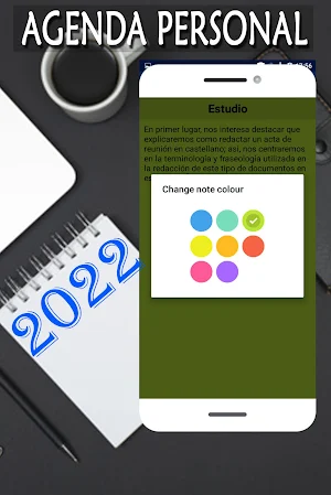 Agenda Personal 2022 Screenshot 2