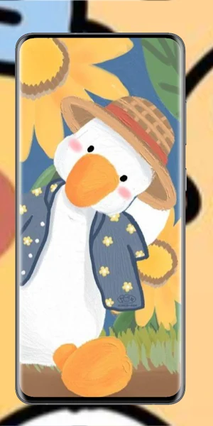 Cute Duck Aesthetic Wallpapers Screenshot 3