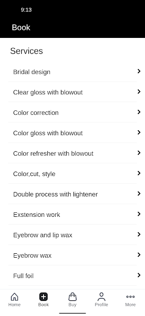 Mary Janes Salon Screenshot 1