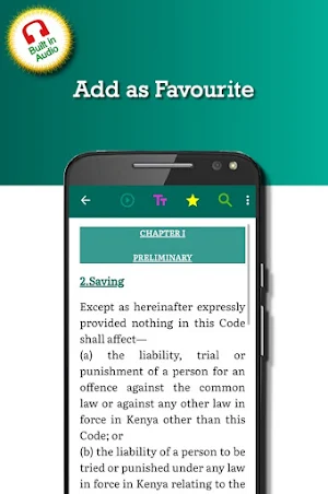 Kenya's Penal Code Screenshot 2
