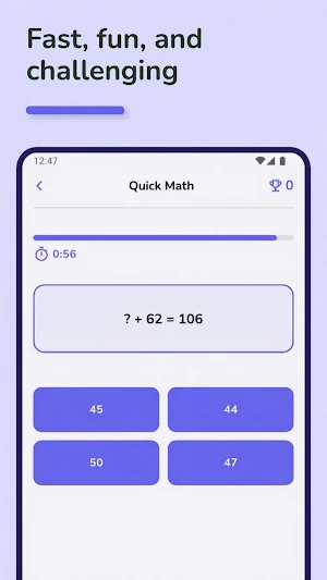 Calc Rush: Math Challenge Game Screenshot 2