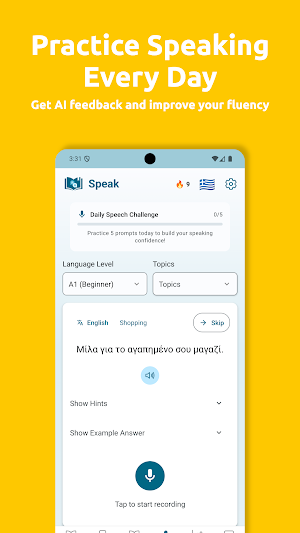 Fluency Drop - Learn Languages Screenshot 1