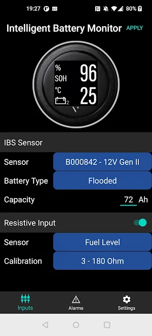 Intelligent Battery Monitor Screenshot 0