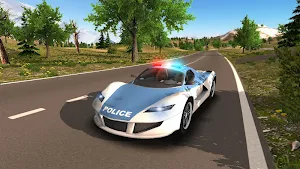 Police Car Driving Offroad Screenshot 2