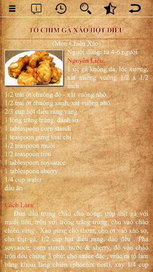 Nấu ăn ngon - Công thức nấu ăn Screenshot 1