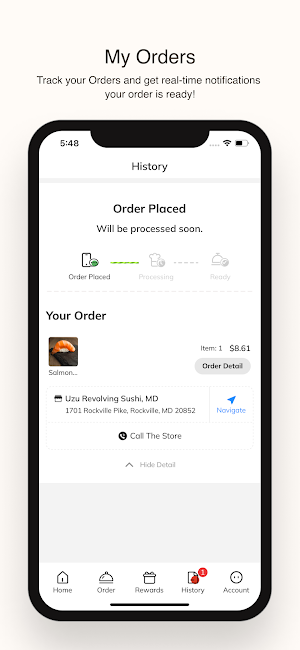 UZU Revolving Sushi Screenshot 2