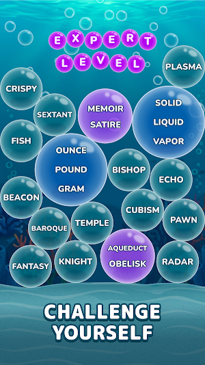Bubble Associations: Word Game Screenshot 2