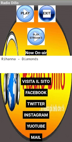 Radio Dillo Screenshot 2