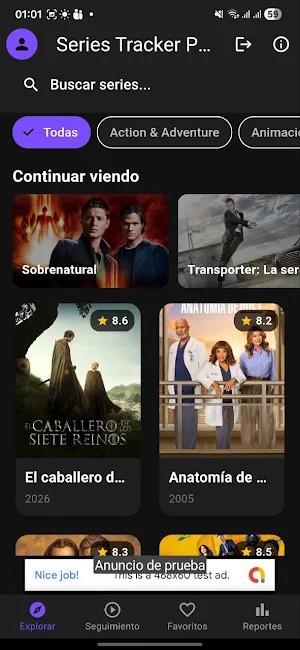 Series Tracker Pro Screenshot 1