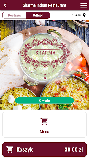 Sharma Indian Restaurant Screenshot 0