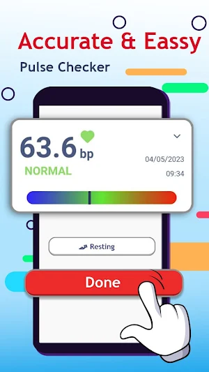 Heart rate monitor Screenshot 3