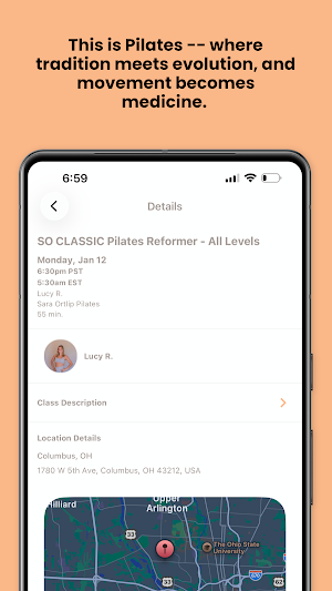 Sara Ortlip Pilates Screenshot 3