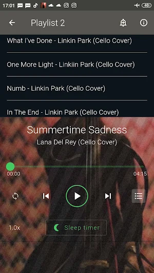 Cello Cover 01 Screenshot 3