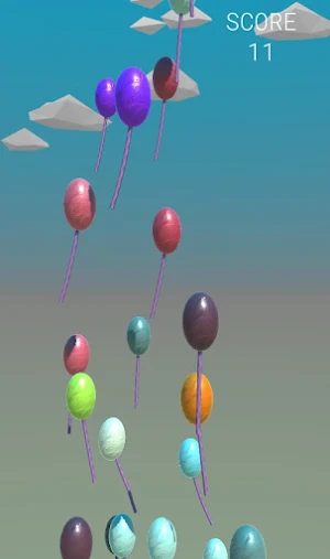 Pop'em All Balloons 3D Screenshot 1
