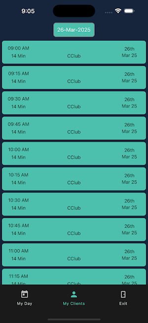 C Club Trainers Screenshot 1