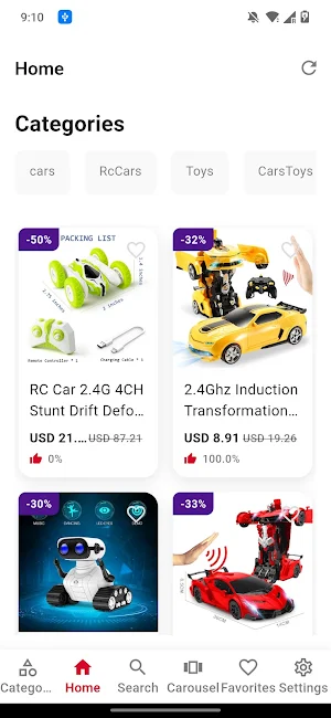 RC Cars toys online shopping Screenshot 2