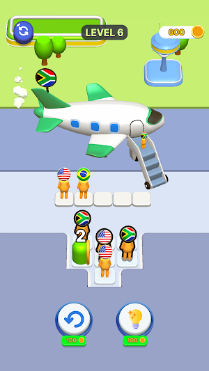 Last Call: Airport Sort Puzzle Screenshot 2