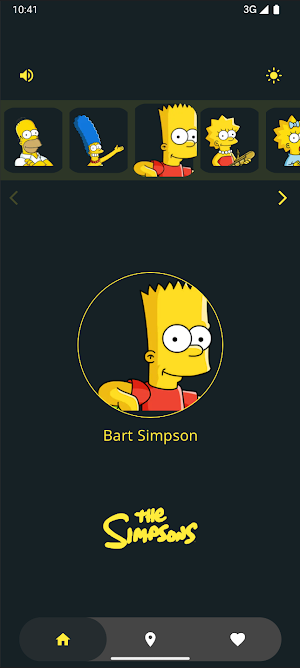 Springfield Character Explorer Screenshot 1