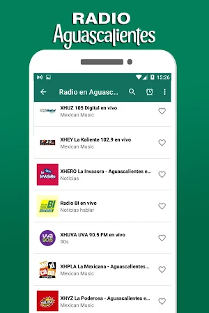 Radios de Aguascalientes Screenshot 2