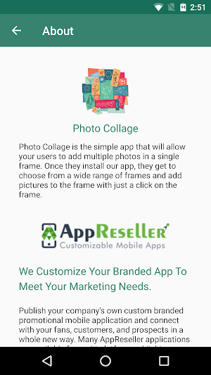 AppReseller Photo Collage Screenshot 3
