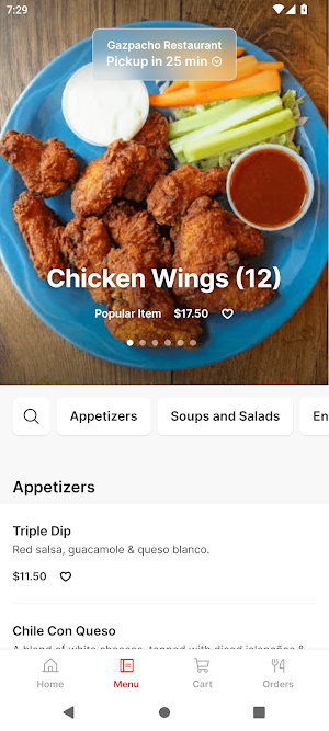 Gazpacho Restaurant Screenshot 1