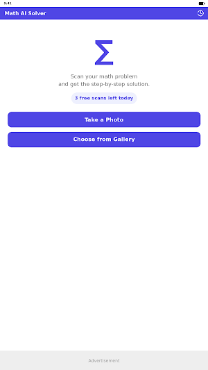 Math AI Solver - Homework Help Screenshot 1