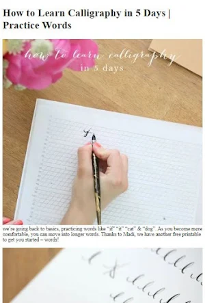 How to Learn Calligraphy Screenshot 3