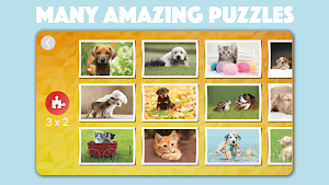 Dogs & Cats Puzzles for kids Screenshot 1