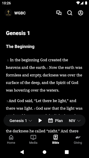 Winkler's Grove Baptist Church Screenshot 2