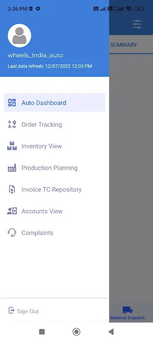 Tata Steel Compass Screenshot 1