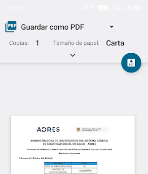 Colombia Certificados Screenshot 0