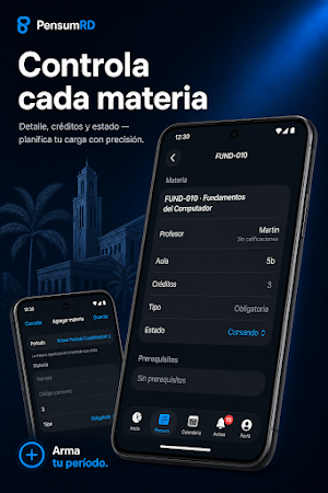 PensumRD: pensum universitario Screenshot 3