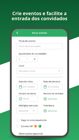 Go Visit - Gestão de Visitante Screenshot 1