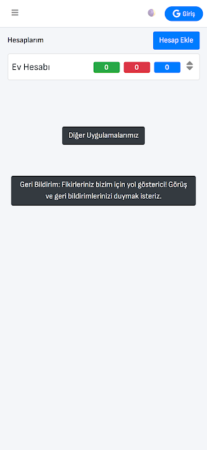 Hesabım Pro: Muhasebe Takibi Screenshot 0