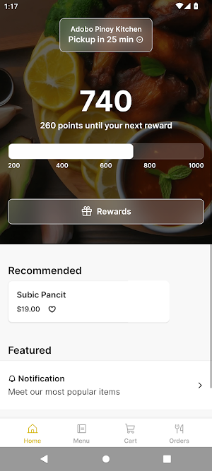 Adobo Pinoy Kitchen Screenshot 0